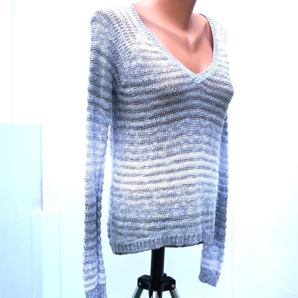 Hollister Sweaters - Hollister V-Neck Metalic Sweater - Size: S